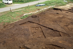 写真：弥生時代後期の竪穴住居
