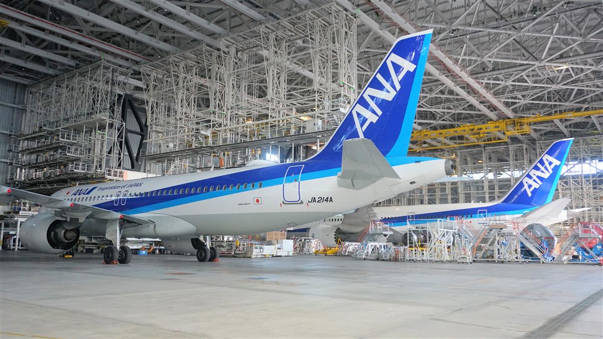 ANA機体整備工場