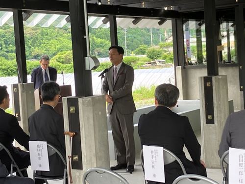 知事挨拶時