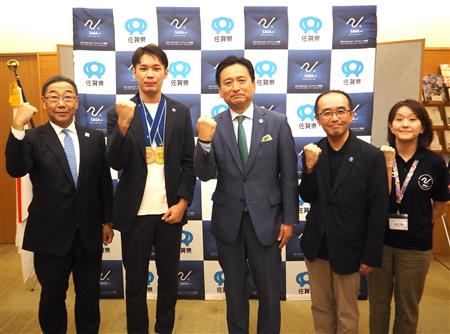 山田選手との集合写真