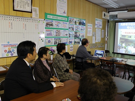 NPO栄町地域づくり会の活動についてご説明いただきました