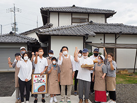 あんこ屋そらさんのみなさんと一緒に。