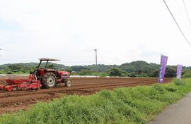 東尾地区のソバ畑を訪問しました。