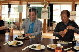 東尾蕎麦を試食しました。