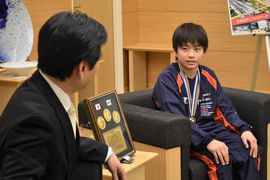 全国少年少女レスリング　年間最優秀賞選手に③