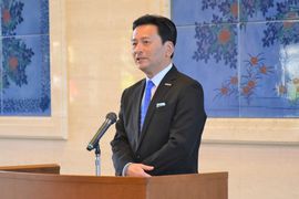 新規採用職員辞令交付式③