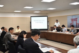 渇水対策本部準備会を開催③