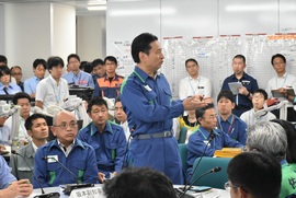 8月27日からの大雨に伴い第6回災害対策本部会議を開催④