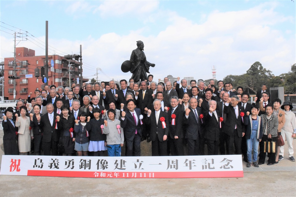 島義勇銅像建立1周年記念祭①