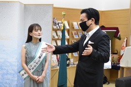 青木理奈さん「佐賀県国勢調査2020アンバサダー」に就任③