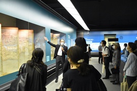 佐賀県立博物館50周年記念特別展「THIS IS SAGA-２つの海が世界とつなぎ、佐賀をつくった-」開会式