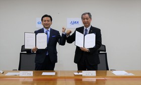 JAXA と連携協定を締結しました