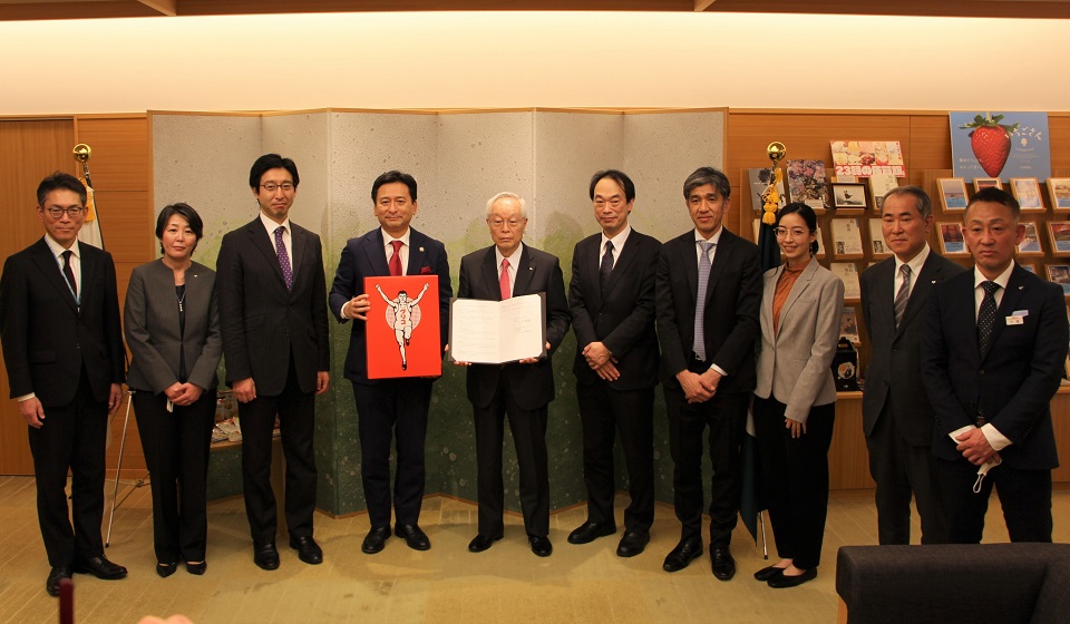 江崎グリコ株式会社との包括連携協定を締結しました。