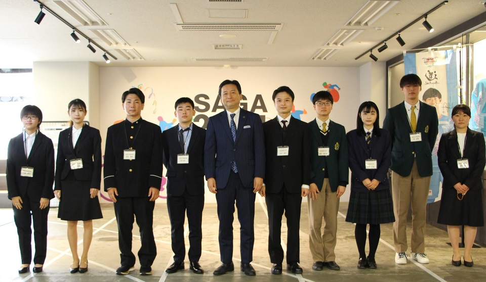佐賀の未来の医療を担う医学部新入生激励会に出席しました。