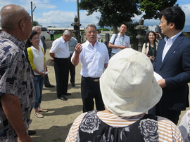 天建寺渡し船転覆事件のご遺族のお話をうかがいました