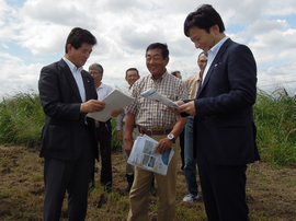 坂口地区の現状についてお話をうかがいました2