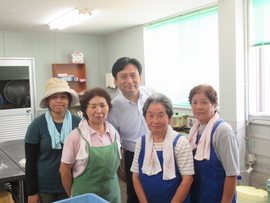 まだら夢工房の皆さんと一緒に