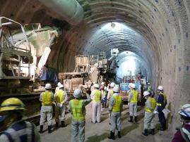 俵坂トンネル工事現場（九州新幹線西九州ルート）