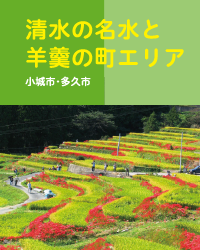 清水の名水と羊羹の町エリア