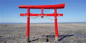 海中鳥居(修繕前)