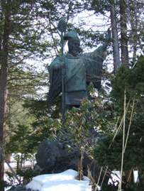 (北海道神宮 島義勇銅像) (北海道神宮 島義勇銅像)