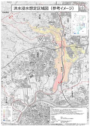 浸想図参考イメージ（秋光川）