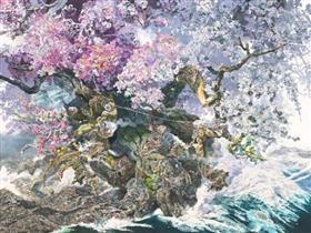 池田学《誕生》2013-2016、佐賀県立美術館蔵、デジタルアーカイブ：凸版印刷株式会社、©️IKEDA Manabu, Courtesy of Mizuma Art Gallery, Tokyo / Singapore