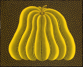 草間彌生《南瓜 (GPLA)》2011、作家蔵、©YAYOI KUSAMA
