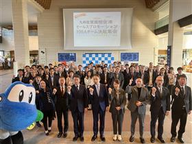 R6の決起集会の様子