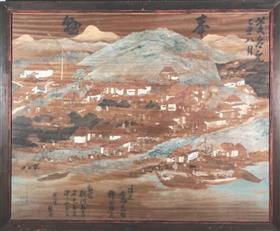 炭鉱絵馬
