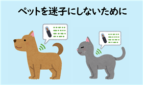 ペットを迷子にしない為に