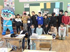 森川海人くんと一緒に記念撮影