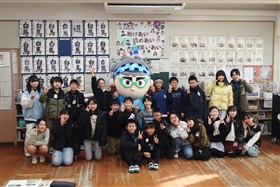 森川海人くんと一緒に記念撮影