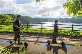 11_レイクサイド北山：電動キックボード導入実証実験