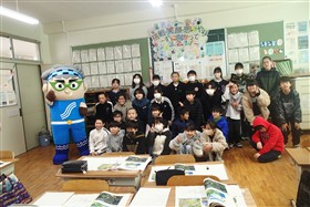 森川海人くんと一緒に記念撮影