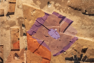 新たに見つかった方形周溝墓