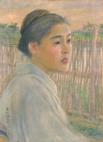 小代為重《少女像》