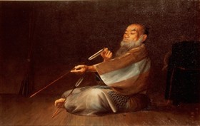 岡田三郎助《矢調べ》