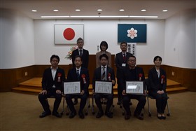 記念写真　大和ハウス工業株式会社　西九州支店様、モラージュ佐賀様、西鉄車体技術株式会社様