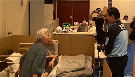 1避難所の様子