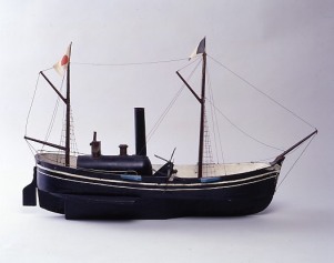 蒸気船雛形（外輪船）
