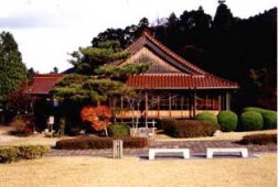 多久市西渓公園寒鶯亭