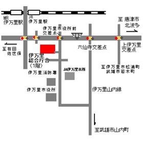 西松浦農業改良普及センター近隣図