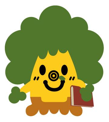 県図書マスコットくすクスくん