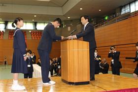 山口知事から指定証を交付