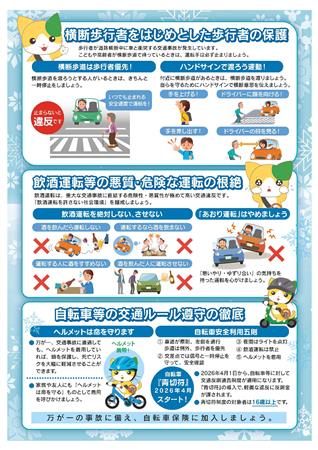 冬運動チラシ（裏）