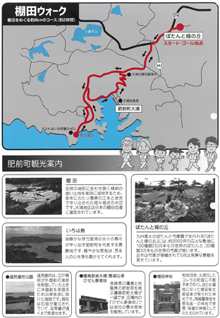 大浦の棚田(肥前町)ウォーキング8kmコース