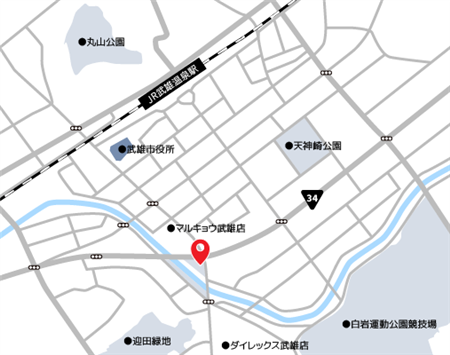 筈町河畔公園地図