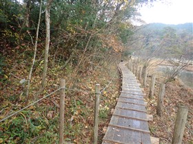 晩秋の樫原湿原