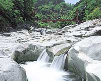 雄淵・雌淵峡谷の写真